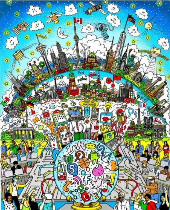 Charles Fazzino - our technology takeover